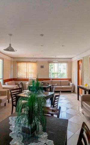 Apartamento à venda com 60m², 3 quartos e 1 vagaÁrea comum - Salão de festas