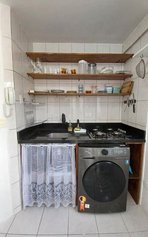 Studio à venda com 22m², 1 quarto e sem vagaCozinha