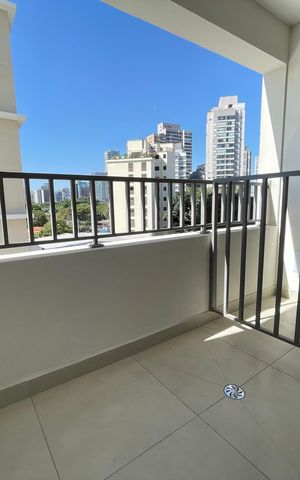 Studio para alugar com 25m², 1 quarto e sem vaga Studio para alugar com 25m², 1 quarto e sem vagaVaranda