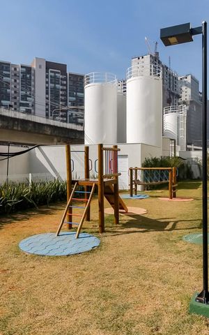 Apartamento para alugar com 36m², 2 quartos e sem vaga Apartamento para alugar com 36m², 2 quartos e sem vagaÁrea comum - Playground