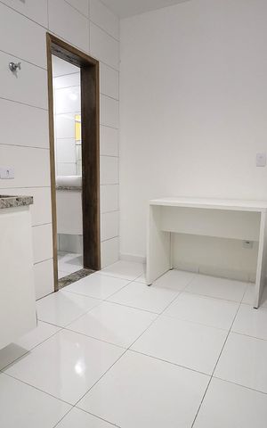 Apartamento para alugar com 15m², 1 quarto e sem vaga Apartamento para alugar com 15m², 1 quarto e sem vagaCozinha, Sala e Quarto