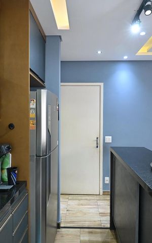 Apartamento à venda com 61m², 2 quartos e 1 vagaCozinha