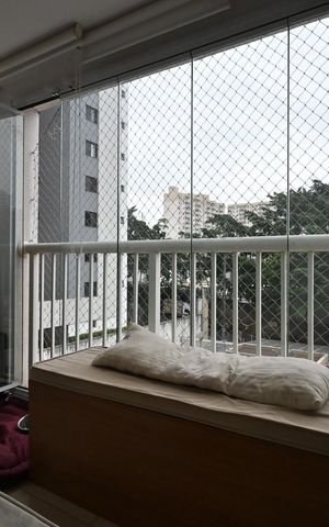 Apartamento à venda com 61m², 2 quartos e 1 vagaVaranda
