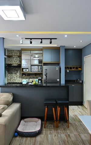 Apartamento à venda com 61m², 2 quartos e 1 vagaSala