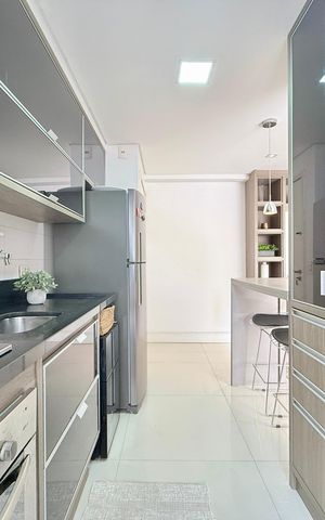 Apartamento à venda com 77m², 2 quartos e 2 vagas Apartamento à venda com 77m², 2 quartos e 2 vagasCozinha