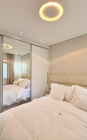 Apartamento à venda com 77m², 2 quartos e 2 vagas Apartamento à venda com 77m², 2 quartos e 2 vagasSuíte