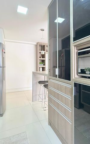 Apartamento à venda com 77m², 2 quartos e 2 vagas Apartamento à venda com 77m², 2 quartos e 2 vagasCozinha