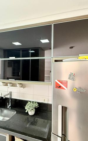 Apartamento à venda com 77m², 2 quartos e 2 vagas Apartamento à venda com 77m², 2 quartos e 2 vagasCozinha