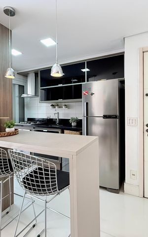 Apartamento à venda com 77m², 2 quartos e 2 vagas Apartamento à venda com 77m², 2 quartos e 2 vagasCozinha