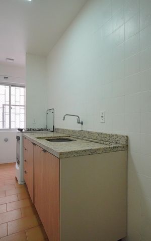 Apartamento para alugar com 47m², 1 quarto e sem vagaCozinha