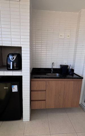 Apartamento para alugar com 96m², 3 quartos e 2 vagas Apartamento para alugar com 96m², 3 quartos e 2 vagasVaranda