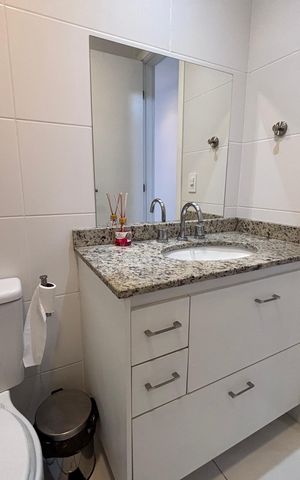 Apartamento para alugar com 96m², 3 quartos e 2 vagas Apartamento para alugar com 96m², 3 quartos e 2 vagasBanheiro