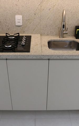 Apartamento para alugar com 25m², 1 quarto e sem vagaCozinha e Área de Serviço