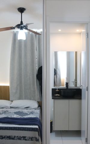 Apartamento para alugar com 25m², 1 quarto e sem vagaQuarto