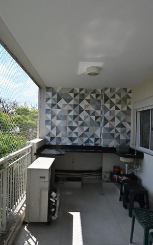 Apartamento para alugar com 125m², 3 quartos e 2 vagasVaranda