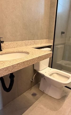 Apartamento para alugar com 70m², 2 quartos e 1 vagaBanheiro da Suíte 1