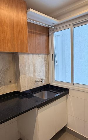 Apartamento para alugar com 70m², 2 quartos e 1 vagaCozinha e Área de Serviço