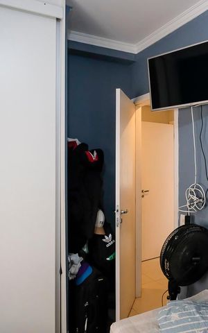 Apartamento à venda com 97m², 3 quartos e 2 vagasQuarto 2