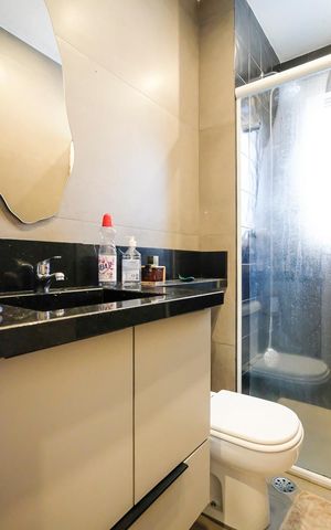 Apartamento à venda com 97m², 3 quartos e 2 vagasBanheiro