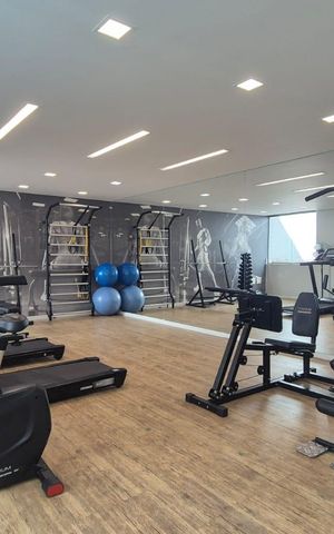 Apartamento à venda com 64m², 2 quartos e 2 vagas Apartamento à venda com 64m², 2 quartos e 2 vagasAcademia