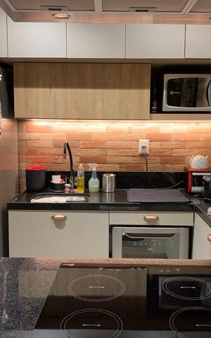 Apartamento à venda com 64m², 2 quartos e 2 vagas Apartamento à venda com 64m², 2 quartos e 2 vagasCozinha