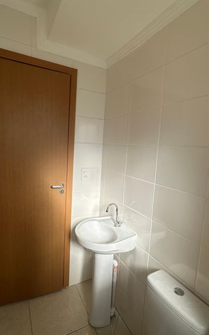 Apartamento para alugar com 46m², 2 quartos e 1 vaga Apartamento para alugar com 46m², 2 quartos e 1 vagaBanheiro