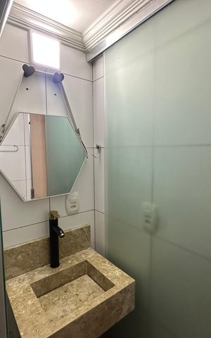 Apartamento à venda com 48m², 2 quartos e 1 vaga Apartamento à venda com 48m², 2 quartos e 1 vagaBanheiro