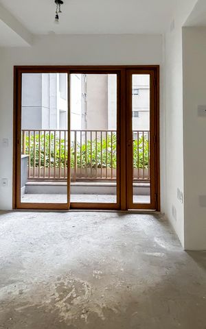 Studio à venda com 26m², 1 quarto e sem vaga