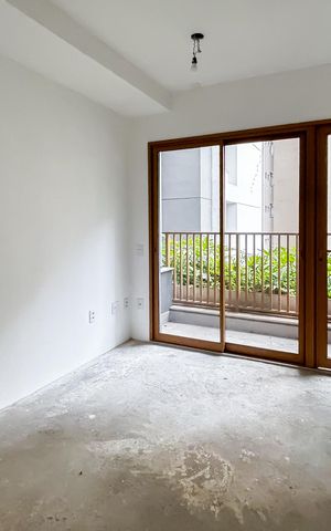 Studio à venda com 26m², 1 quarto e sem vaga