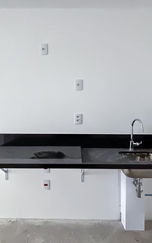 Studio à venda com 26m², 1 quarto e sem vaga