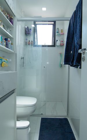 Apartamento à venda com 62m², 2 quartos e 2 vagasBANHEIRO1