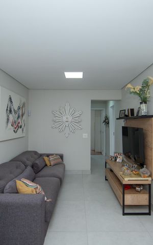 Apartamento à venda com 62m², 2 quartos e 2 vagasSALA