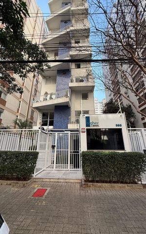 Apartamento à venda com 84m², 1 quarto e 2 vagas Apartamento à venda com 84m², 1 quarto e 2 vagasFachada