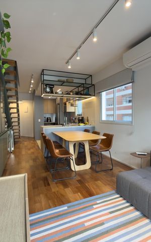 Apartamento à venda com 84m², 1 quarto e 2 vagas Apartamento à venda com 84m², 1 quarto e 2 vagasSala/cozinha