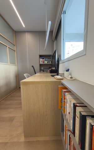 Apartamento à venda com 84m², 1 quarto e 2 vagas Apartamento à venda com 84m², 1 quarto e 2 vagasEscritório