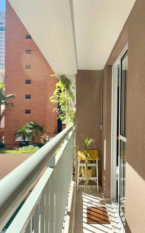 Apartamento para alugar com 32m², 1 quarto e sem vagaVaranda