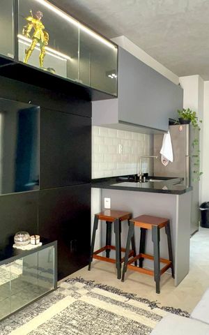 Apartamento para alugar com 32m², 1 quarto e sem vagaSala