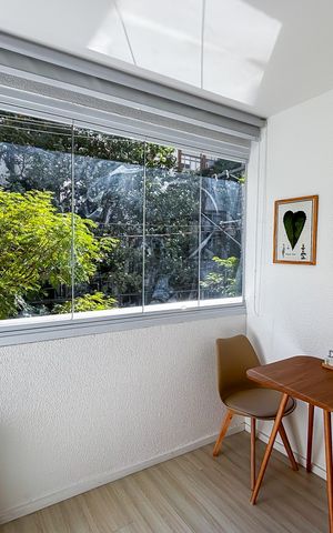 Apartamento para alugar com 27m², 1 quarto e sem vaga