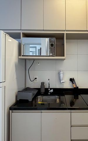 Apartamento para alugar com 27m², 1 quarto e sem vaga