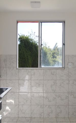 Apartamento à venda com 46m², 2 quartos e 1 vagaCozinha e Área de Serviço