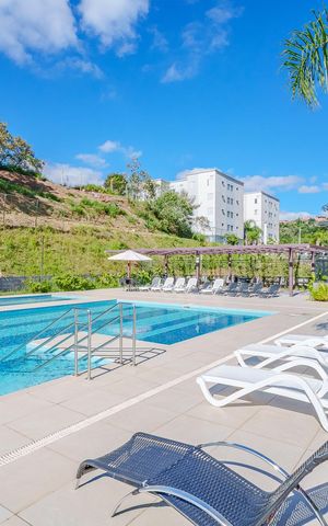 Apartamento à venda com 43m², 1 quarto e 1 vaga Apartamento à venda com 43m², 1 quarto e 1 vagaÁrea comum - Piscina