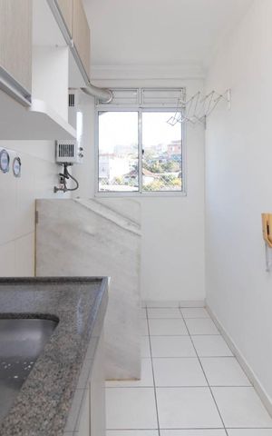Apartamento à venda com 56m², 2 quartos e 1 vaga Apartamento à venda com 56m², 2 quartos e 1 vagaCozinha e Área de Serviço