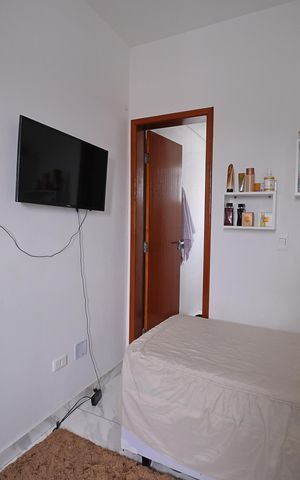 Studio à venda com 29m², 1 quarto e sem vagaSala/Quarto
