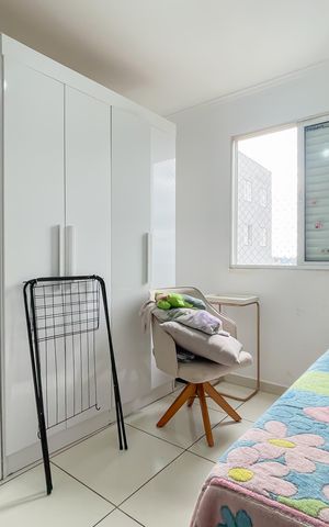 Casa de condomínio à venda com 57m², 2 quartos e 1 vagaQuarto 1