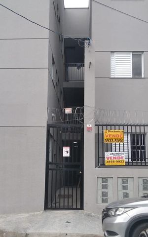 Apartamento à venda com 40m², 2 quartos e sem vaga Apartamento à venda com 40m², 2 quartos e sem vagaFachada