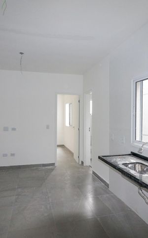 Apartamento à venda com 32m², 1 quarto e sem vaga Apartamento à venda com 32m², 1 quarto e sem vagaSala/Cozinha/Área de Serviço