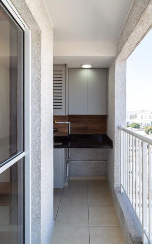Apartamento à venda com 42m², 2 quartos e 1 vagaÁrea de Serviço Varanda