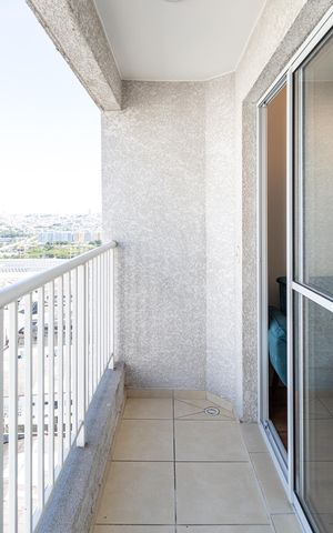 Apartamento à venda com 42m², 2 quartos e 1 vagaVaranda
