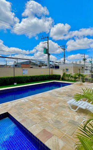 Apartamento à venda com 42m², 2 quartos e 1 vagaPiscina