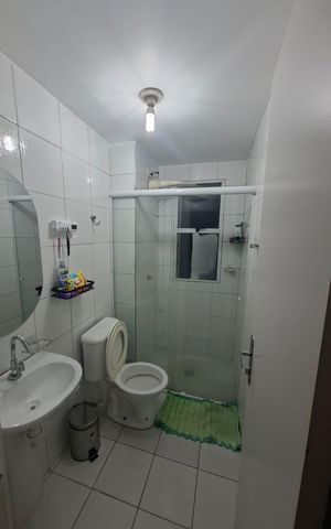 Apartamento para alugar com 48m², 2 quartos e 1 vaga Apartamento para alugar com 48m², 2 quartos e 1 vagaBanheiro